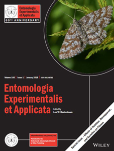 Cover Entomologia Experimentalis et Applicata